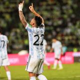 Gol de Argentina: Lautaro Martínez 0-1