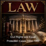 Civil Rights and Equal Protection Cases 1950-1960 - United States Supreme Court