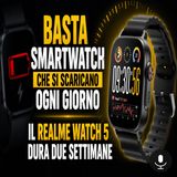 realme Watch 5, lo smartwatch che dura due settimane