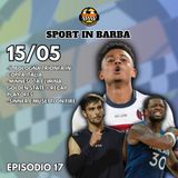Episodio 17 - il Bologna trionfa in Coppa Italia; Minnesota elimina Golden State; Musetti e Sinner on fire