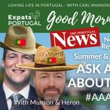 Ask ANYTHING about Portugal & news review with Michael & Carl on the GMP!