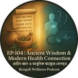 EP-104 Ancient Wisdom & Modern Health Connection | প্রাচীন জ্ঞান ও আধুনিক স্বাস্থ্যের যোগসূত্র | Bengali Wellness Podcast