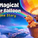 The Magical Hot Air Balloon 🐶 Cozy Bedtime Story for Kids 🌙💤 Hector _ Sunny