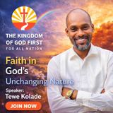 FAITH IN GOD’S UNCHANGING NATURE