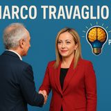 Marco Travaglio ad Accordi e Disaccordi difende Giorgia Meloni contro il Club dei Bellicisti! Commento Radio Puggini 18 maggio 2025