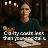 Clarity costs less than your cocktails.