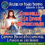 CORONILLA A LA DIVINA MISERICORDIA DE HOY. JUEVES 17 DE JULIO 2025. 🙏  REZAR EN TODO TIEMPO.     