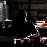 NIGHT TIME UAP WEIRD DESK
