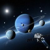 The Windy Giant and Its Captured Moon Triton