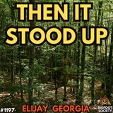 Massive 7-Foot Bigfoot Straddles a Barbed-Wire Fence in North Georgia