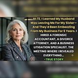At 72, I Learned My Family Stole Everything | Family Betrayal Audiobook