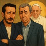 Luca e Paolo sula morte di Papa Francesco a diMartedì | Commento Radio Puggini 24.05.2025