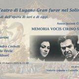 Sul Teatro di Lugano gran furor nel Solimano - Memoria Vocis Cirino - Silveri