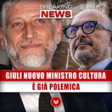 Alessandro Giuli Nuovo Ministro Cultura: È Già Polemica!