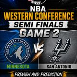 NBA Playoffs Game 2 Minnesota vs San Antonio: Preview and Predictions