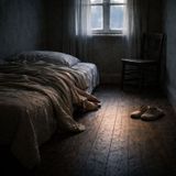 Quiet room holding breath