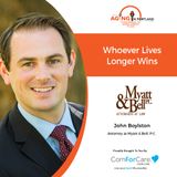 4/21/21: John Boylston, Estate Attorney at Myatt & Bell | WHOEVER LIVES LONGER WINS | Aging in Portland with Mark Turnbull