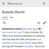 Kamala DEVI(L) Harris!?! What’s in a name!?!