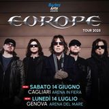 Europe. La rock band svedese - nel 1986 in vetta alle classifiche con "The Final Countdown" - durante l'estate sarà in Italia per 4 concerti