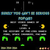 History of the Games of 1981