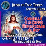 Coronilla a la Divina Misericordia de Hoy MIÉRCOLES 3 de Diciembre 2025. 🙏