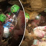 Salvataggio tra i cunicoli della grotta: iniziata la risalita della speleologa infortunata