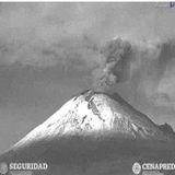 Inquieto el volcán Popocatépetl