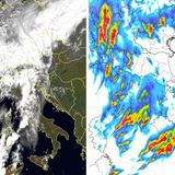 Previsioni 23-25 settembre: variabilità con improvvisi forti rovesci. Crollo delle temperature