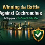Winning the Battle Against Cockroaches in Singapore -The Smart & Safe Way