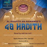 Class #4: Hadith of Jibril pt 3 “What is Emaan?”– Adil bin Arif