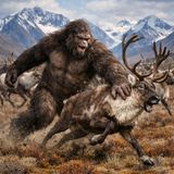 Bigfoot Backhands A Caribou