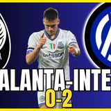 ATALANTA INTER 0-2: GASPERINIIIII, SONO 8! CENTROCAMPO DA SBALLO!