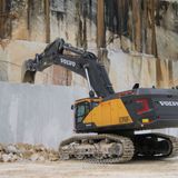 Ascolta la news: l'EC950F di Volvo Construction Equipment nel suo “ambiente naturale”, le cave di Carrara