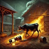 Do you think a cow can’t cause chaos?