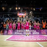 Famila Schio, la sestina di Coppa Italia è pura poesia. Bis a Torino per la orange in rosa