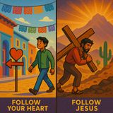 En un mundo donde todos dicen “Sigue tu corazón”… Jesús dijo algo muy distinto