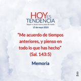 Memoria ~ Devocional de Jóvenes ~ 15 de mayo 2025