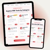 All in One Free PDF Tools- 80+ Merge, split, compress al iusepdf.com
