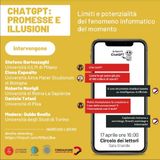 Guido Boella "ChatGPT: promesse e illusioni"