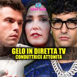Gelo in Diretta Tv: Conduttrice Attonita!
