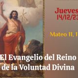 Día 14-12-23 Evangelio del Reino de la Voluntad Divina