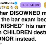My father DISOWNED me for failing the bar exam because I _TARNISHED_ his name.FULL STORY