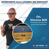 Intervento di Gianni Simonato alla Camera dei Deputati - Conferenza stampa con l’On. Simone Billi