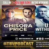 ☎️Usyk vs Witherspoon Set🤢 Spong Out😢 Chisora vs Price Official🤷🏾‍♂️