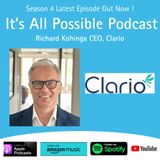 Ep 410 Richard Kohinga CEO Clario - Career Tips, Start Up Secrets & More