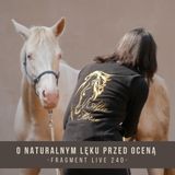 O naturalnym lęku przed oceną - fragment live 240