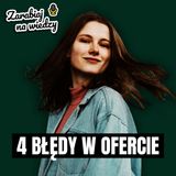 4 POWAŻNE BŁĘDY w ofercie kursu lub e-booka