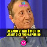 È Morto Alvaro Vitali: L'Italia Dice Addio Al Celebre Pierino!