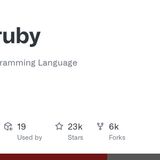 GitHub - ruby/ruby: The Ruby Programming Language