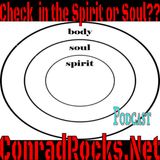 Check in your spirit? or soul?